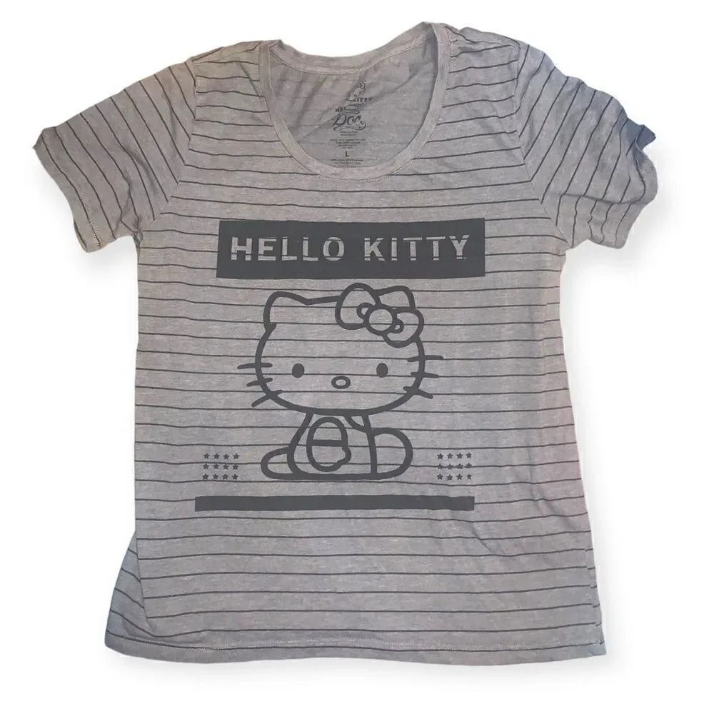 Hello Kitty striped baby tee